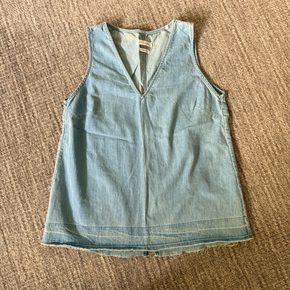 rag&bone/jean chambray tank top
